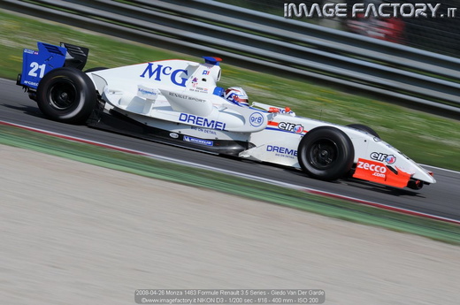2008-04-26 Monza 1463 Formule Renault 3.5 Series - Giedo Van Der Garde